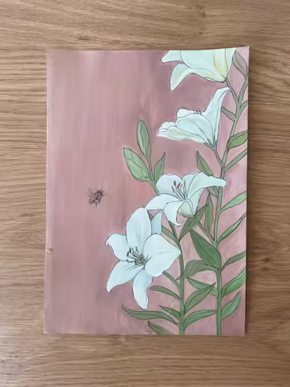 “Lillies for my bee”