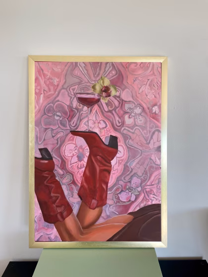Orchid boot