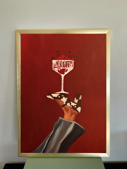 Cherry glass
